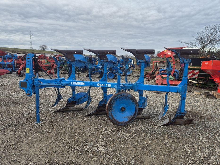 Lemken opal 110 N85 plug obrotowy 3+1 4 skibowy  lekki vogel europall