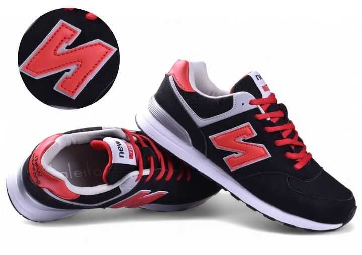 Buty Męskie Adidasy Sportowe Sneakersy Z Balance siatka red (3B) r.45