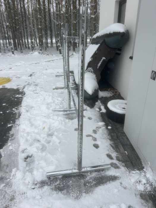 Regal stojak ubraniowy Chromowany Mega cena Zapraszam