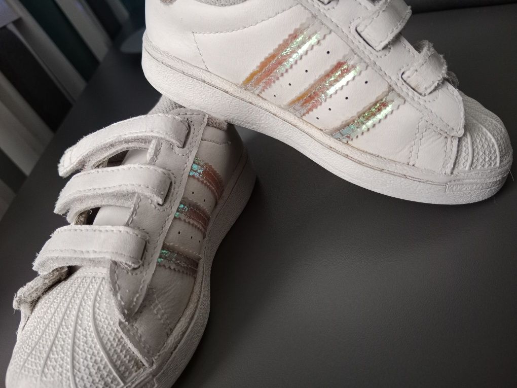 Buty adidas superstar rozmiar 25 białe