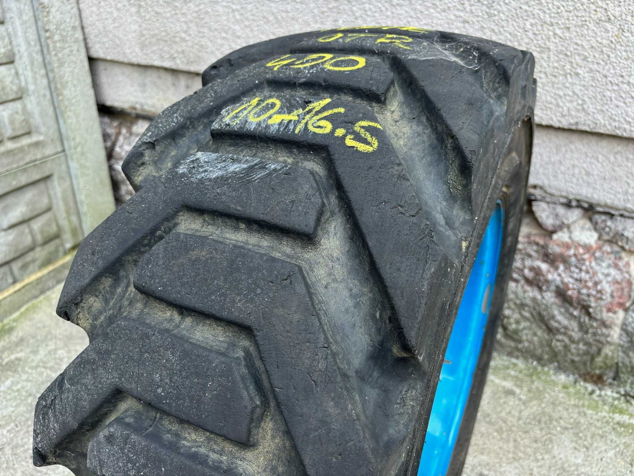 Opona Koło 10-16.5 10/16.5 10X16.5 OTR OUTRIGGER 10PR 60% PEŁNA CAŁA!