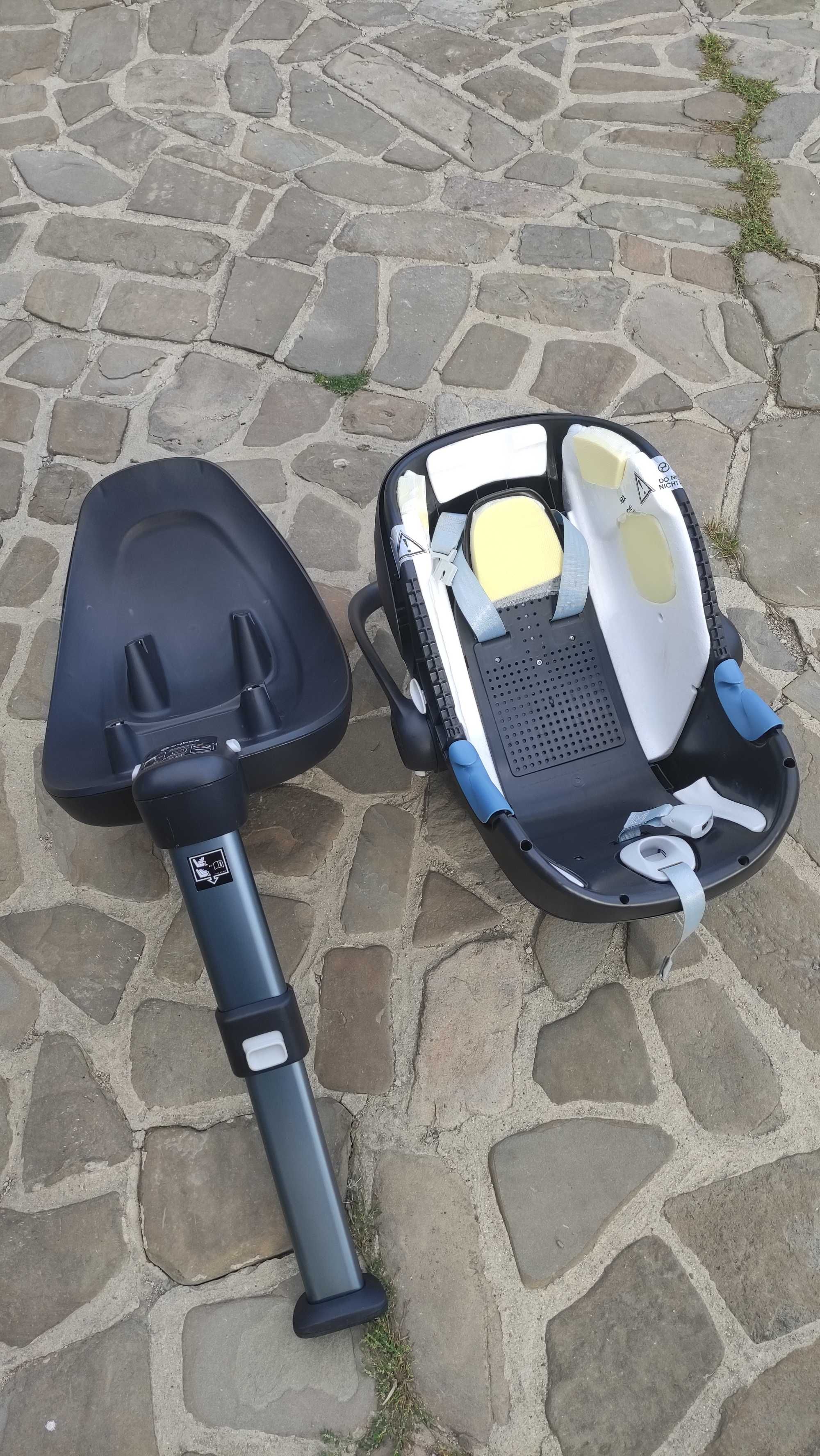 Fotelik Cybex Anton M I-Sice + baza isofix + adaptery do wózka