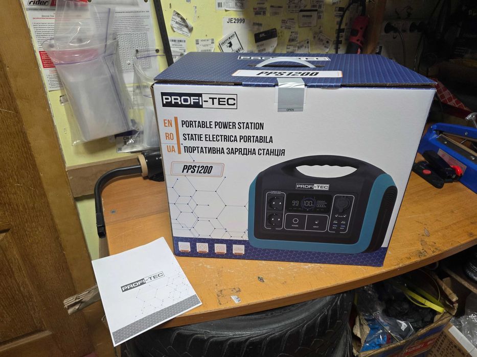 Зарядна станція 1200 Вт, 992 Вт⋅год, LiFePO4 нова в наявності