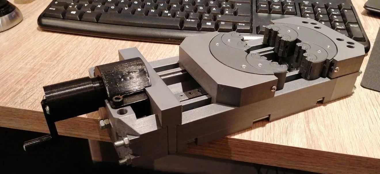 Imadło fraktalne ,Uchwyt do CNC