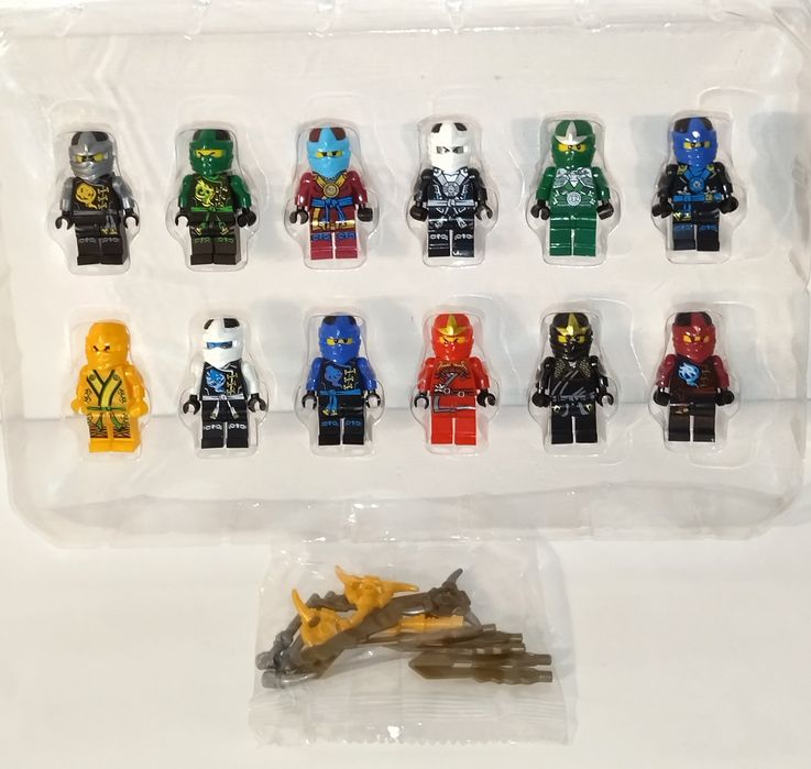 Набор мини-фигурок лего Ниндзяго/Ninjago 12-шт.