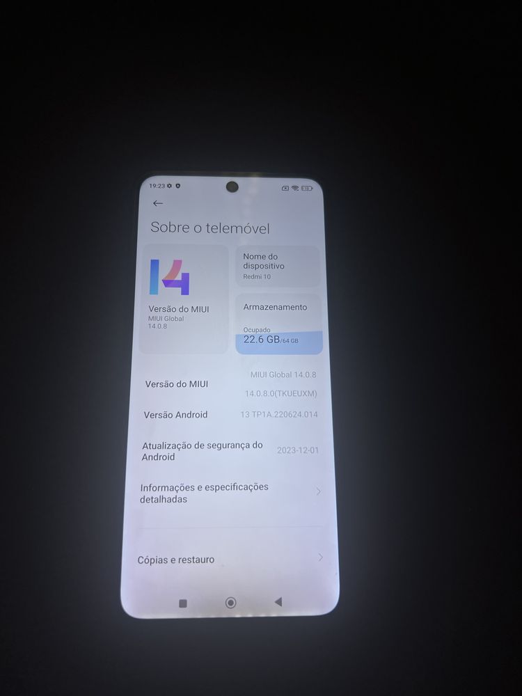 Telemóvel Redmi 10