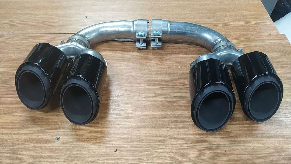 Porsche cayenne 9y0 насадки глушника