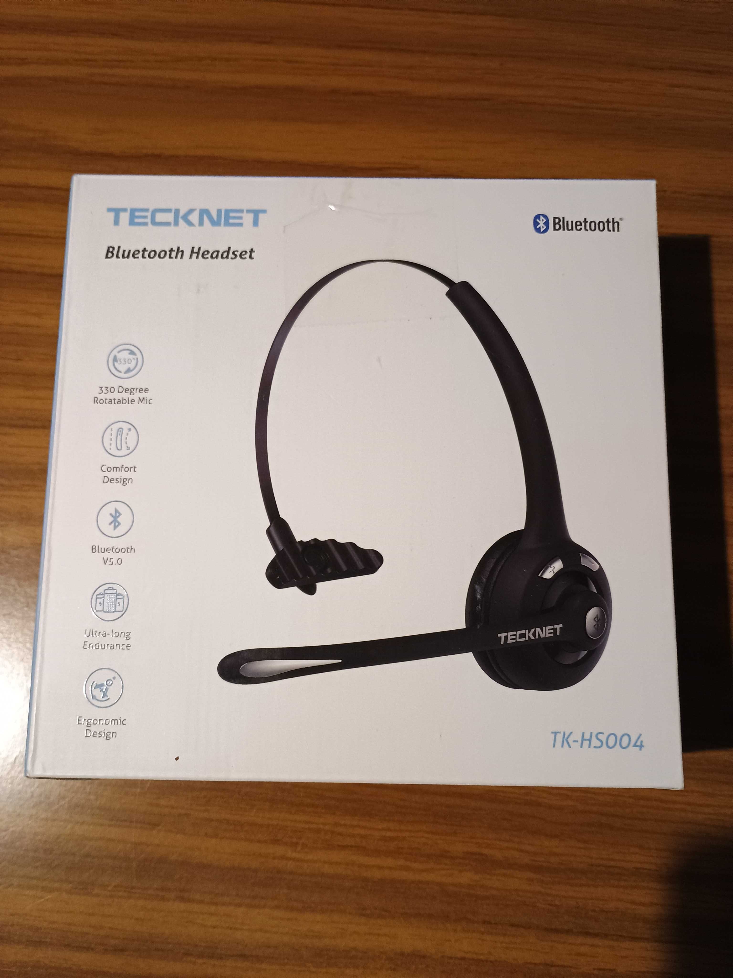 słuchawka bluetooth z mikrofonem TECKNET