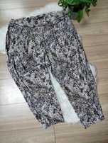 Spodnie rybaczki z wiskozy centki 48 50 4xl 5xl