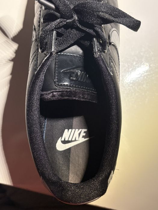 Sapatilhas RARAS Nike Cortez Leather Triple Black (GS)