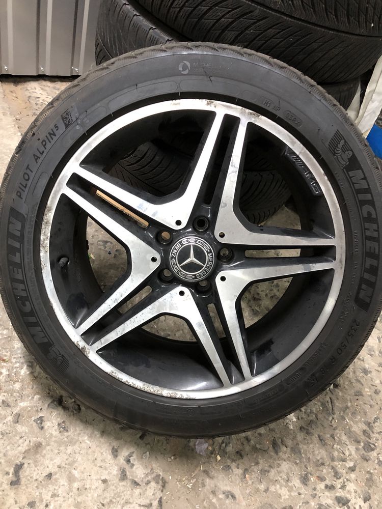 Диски і шини Mercedes і Michelin-235/50/18