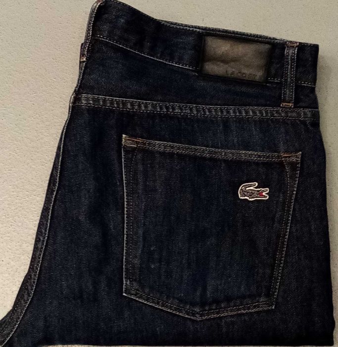 R)LACOSTE oryginalne spodnie jeansowe Roz.34/52
