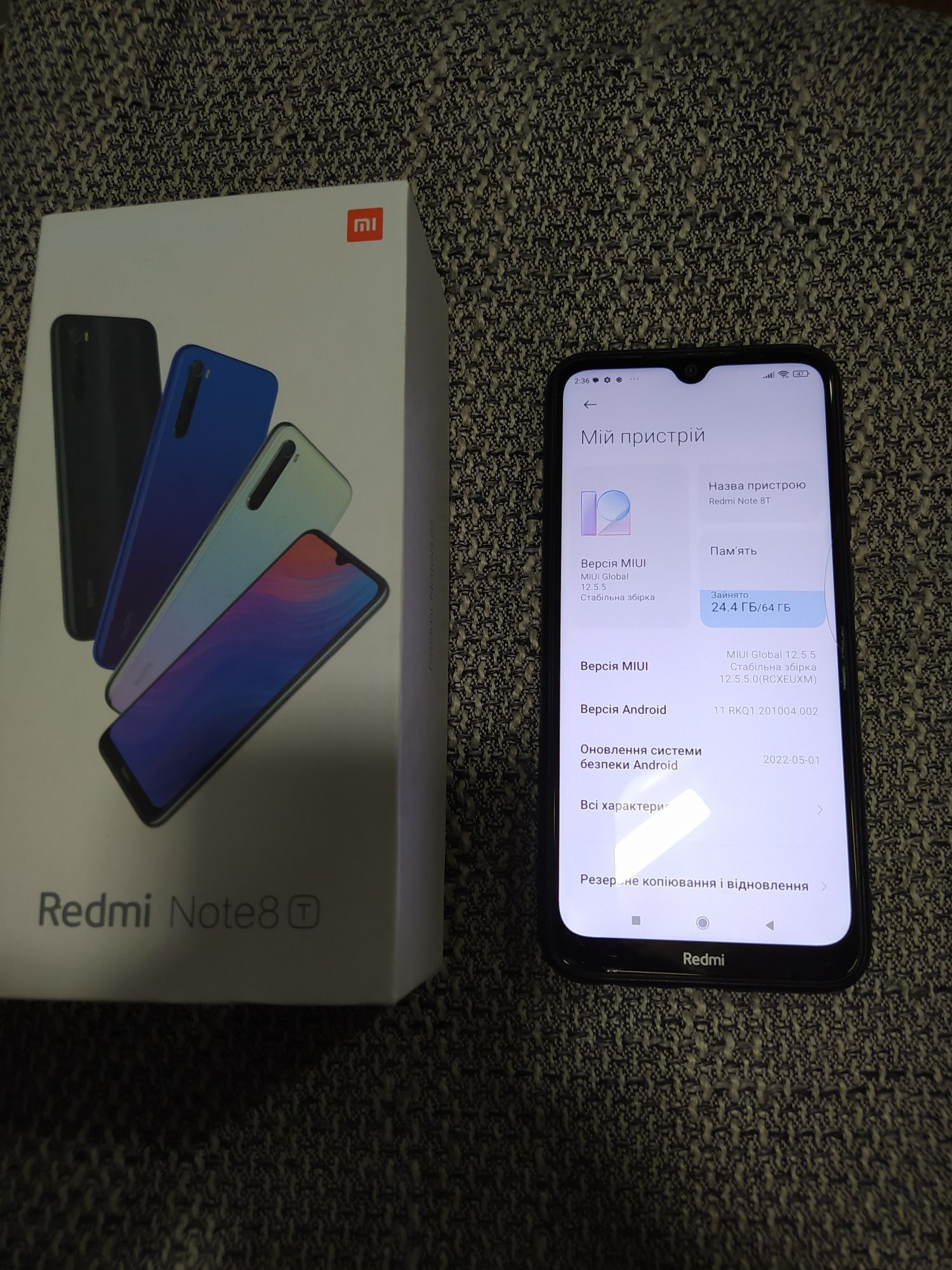Redmi note 8T 4/64 NFC