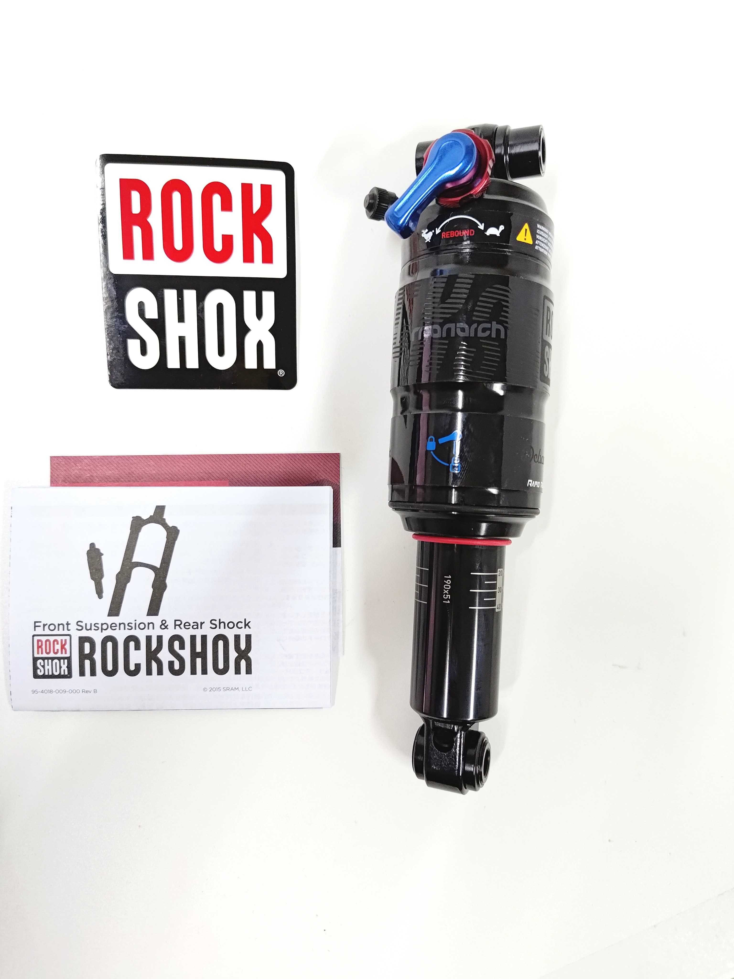 Damper Rock Shox Monarch RL 190x51 mm, Debon Air, nowy, F-Vat (403)