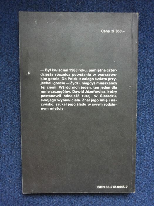 książka "Powrót Dawida" Ryszard Wójcik
