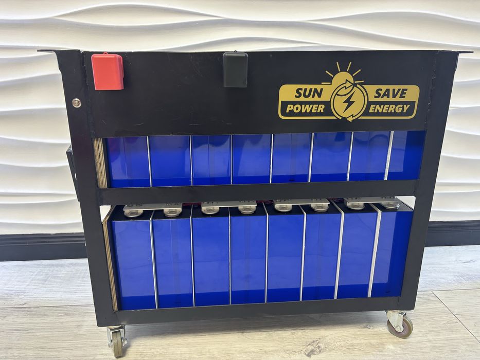 Акумуляторна збірка LiFePo4 12V, 24V, 48V на 280Ah 314Ah