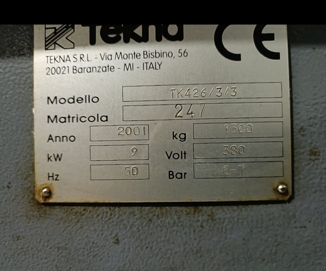 Máquna CNC Tekna