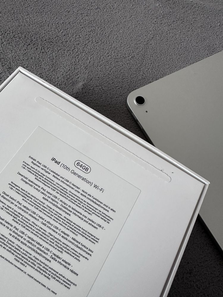 Apple iPad 10,9" Wi-Fi 64GB (10.gen) srebrny