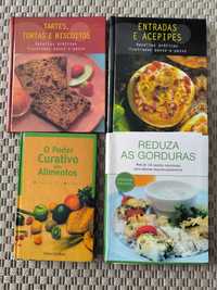 Vários Livros de Receitas