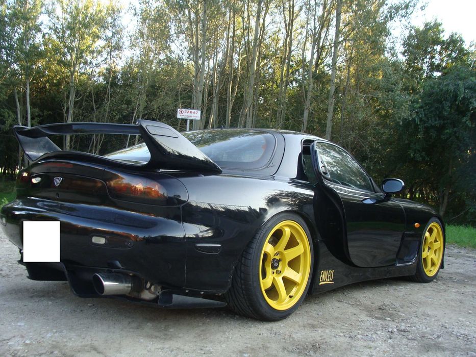 mazda rx7 fd sportowy wydech RACING BEAT końcowy+ test pipe HKS zobacz