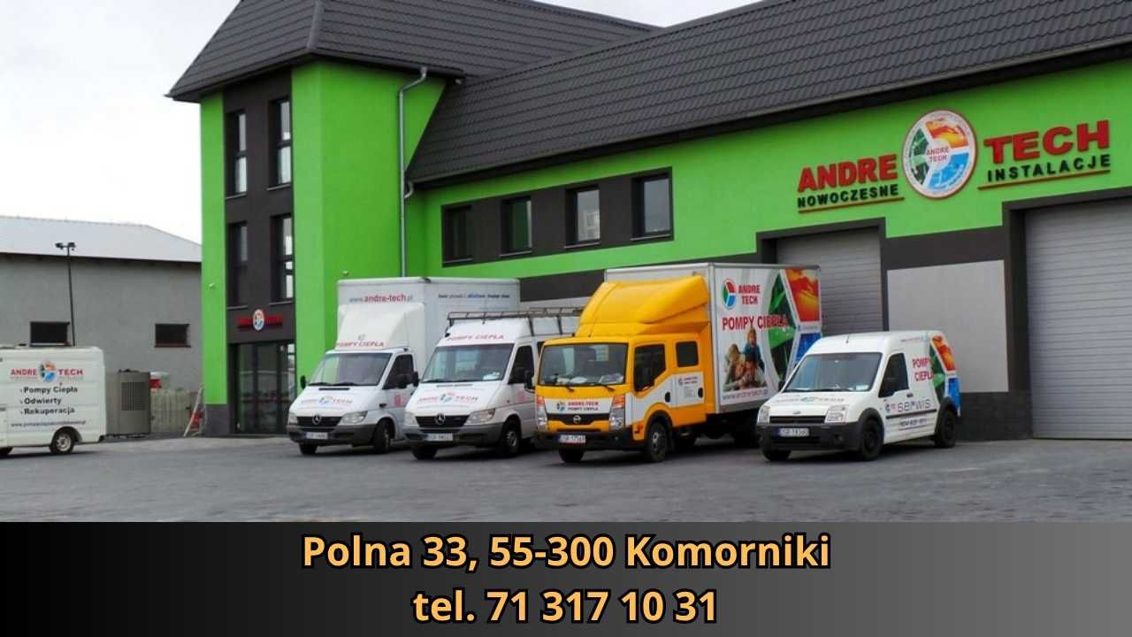 Gruntowa pompa ciepła Geo-Inverter 10kW z C.W.U. (Kompletna Kotłownia)