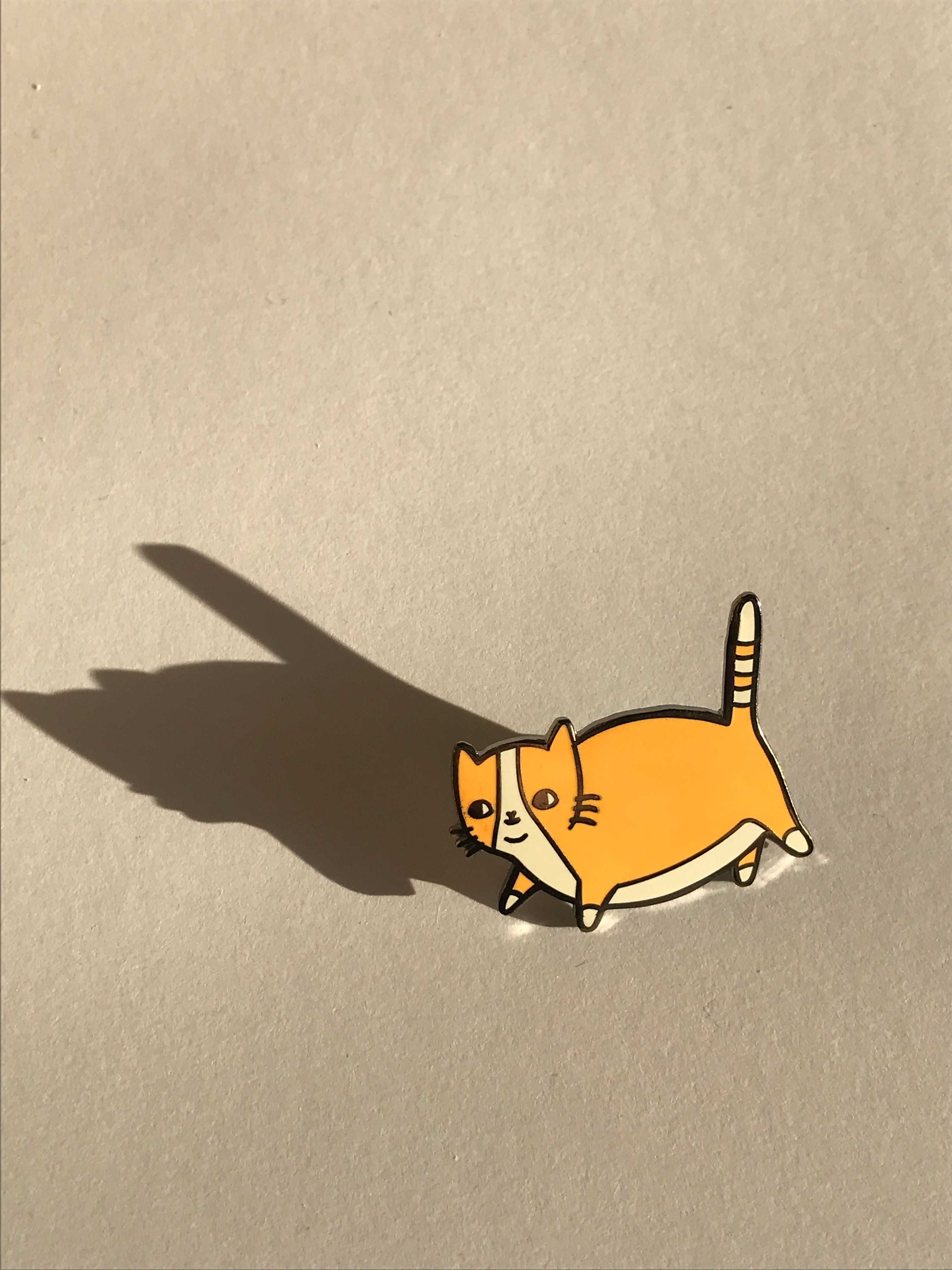 Pin - Gato Amarelo