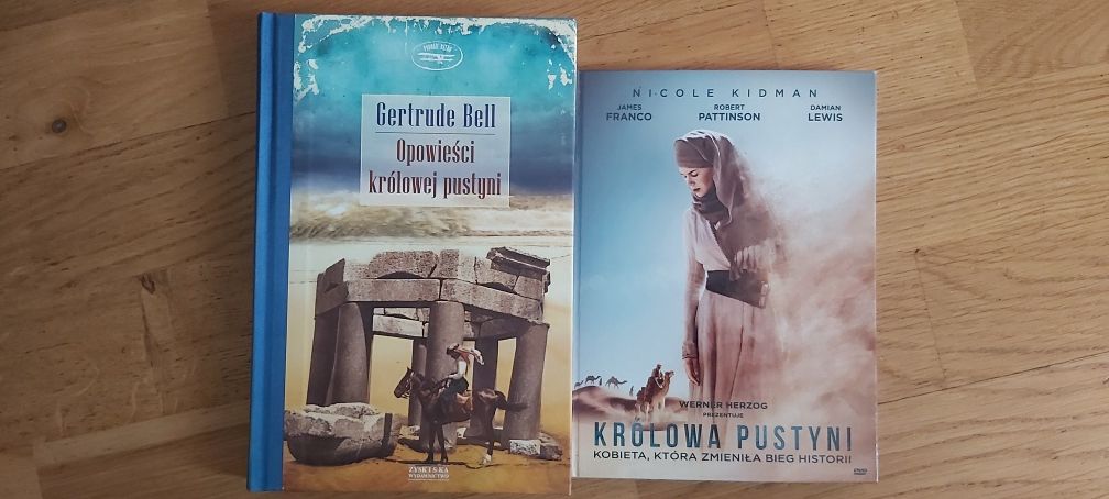 Gertrude Bell Opowieści królowej pustyni + film dvd królowa pustyni