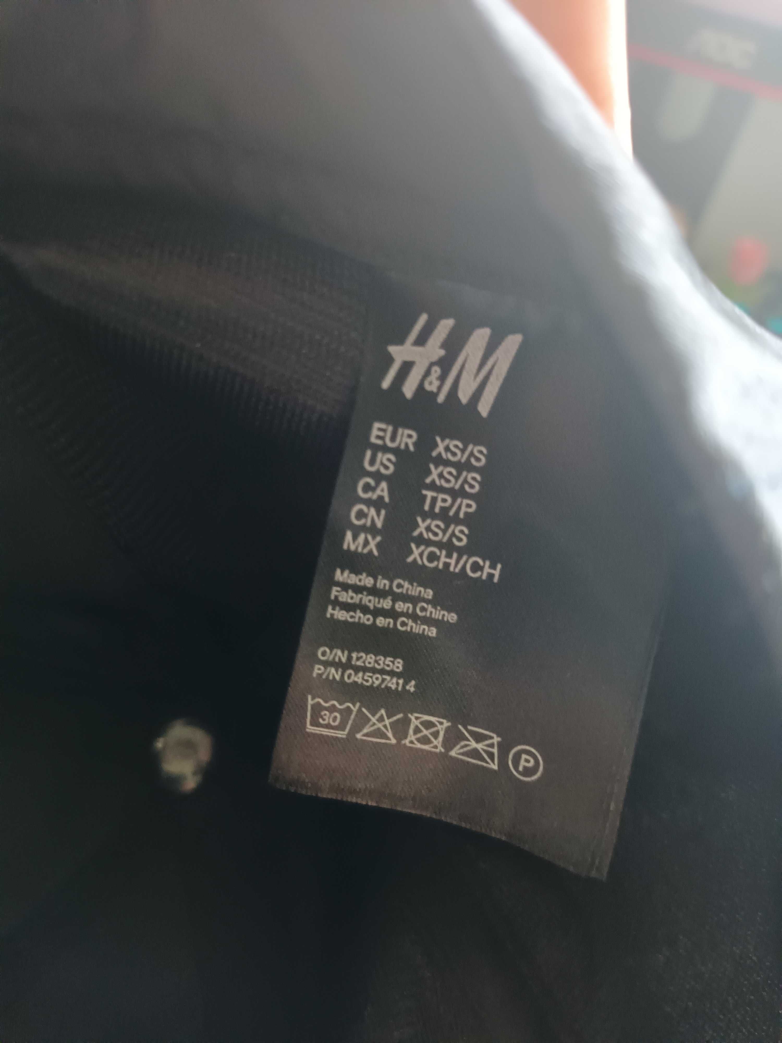 Czapka H&M XS/S granatowa / Czarna (nowa z Metką)
