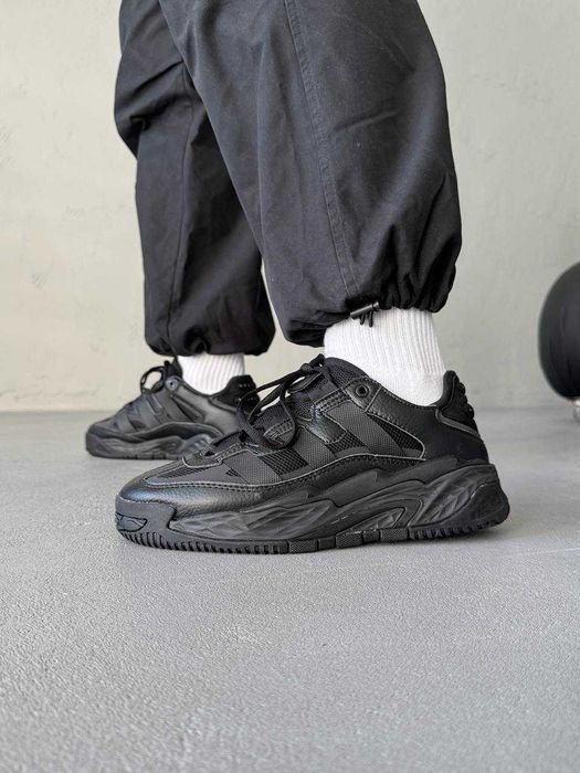 Кросівки Adidas Niteball Triple Black premium