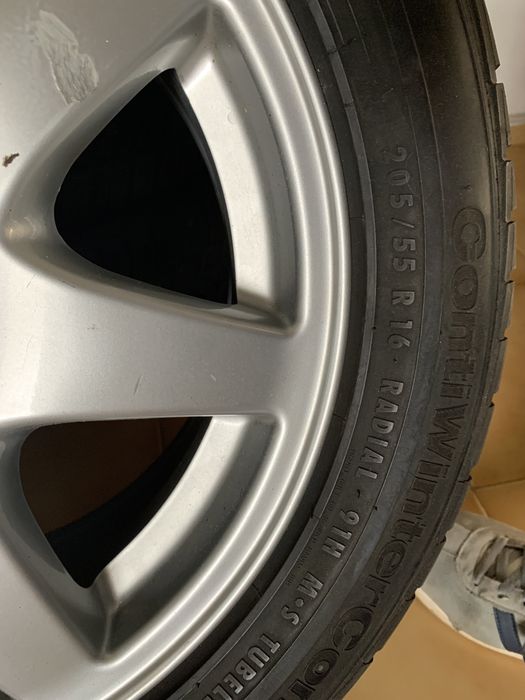 Jantes e pneus para audi de 2005 B5