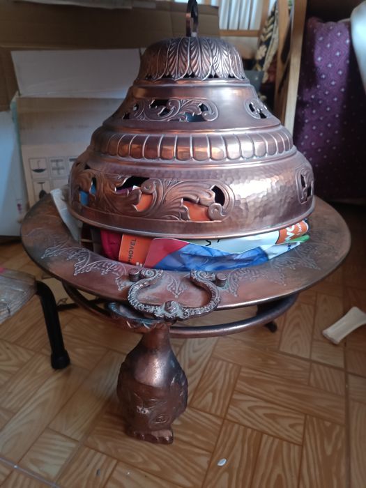 Braseiro cobre antigo