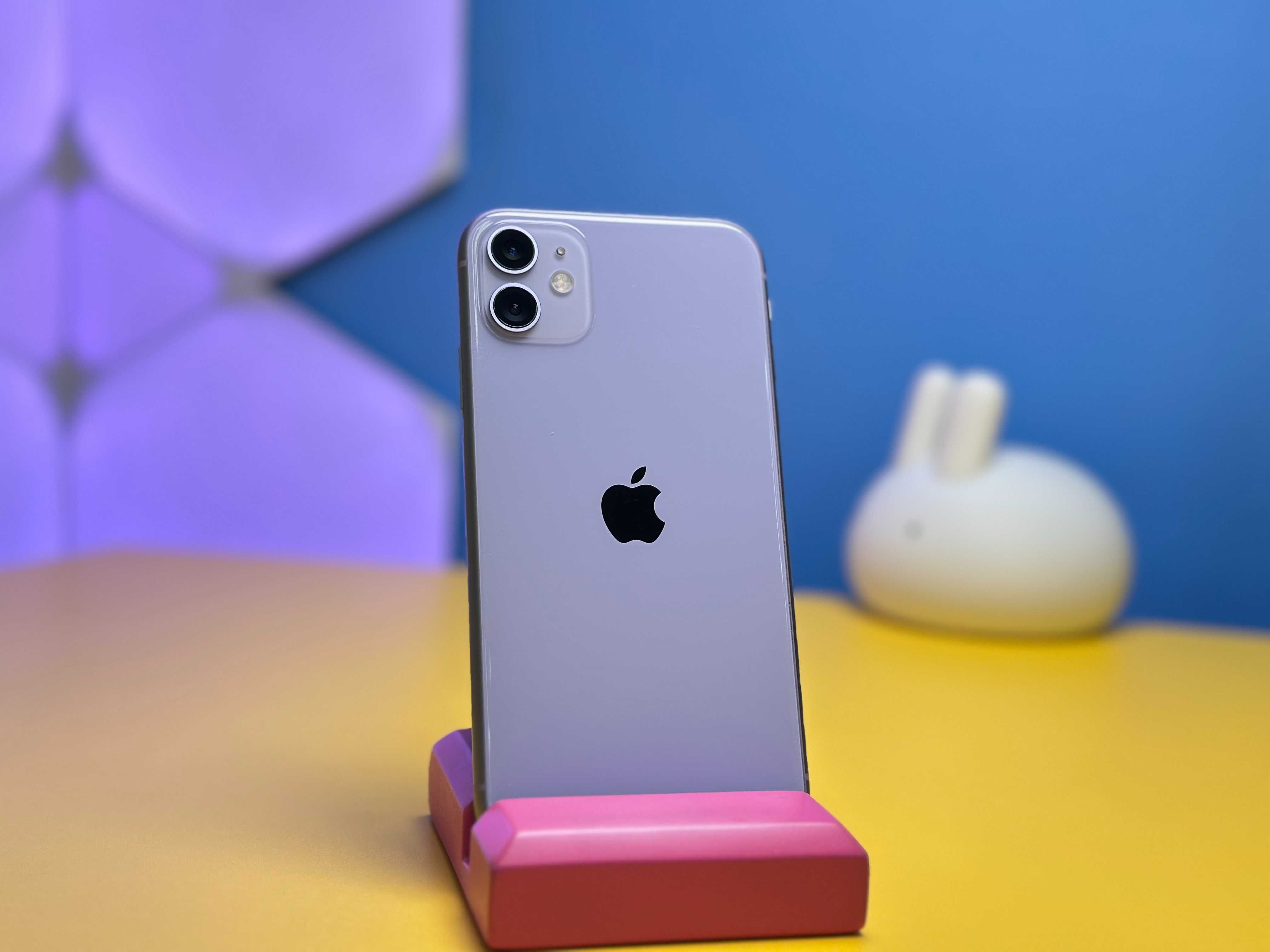 Смартфон Apple iPhone 11 128GB Purple Slim Box(121926) Б/У З ГАРАНТІЄЮ