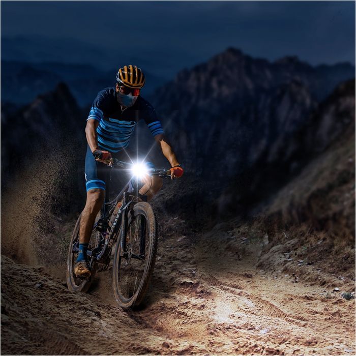 FENIX BC26R Lampka Rowerowa Przednia LED/USB 1600 Lum + Tylna BC05R