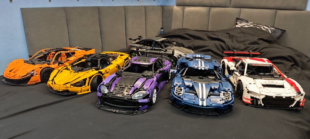 Kolekcja modeli 1:8 LEGO CaDa Mould King Lepin Rastar itp