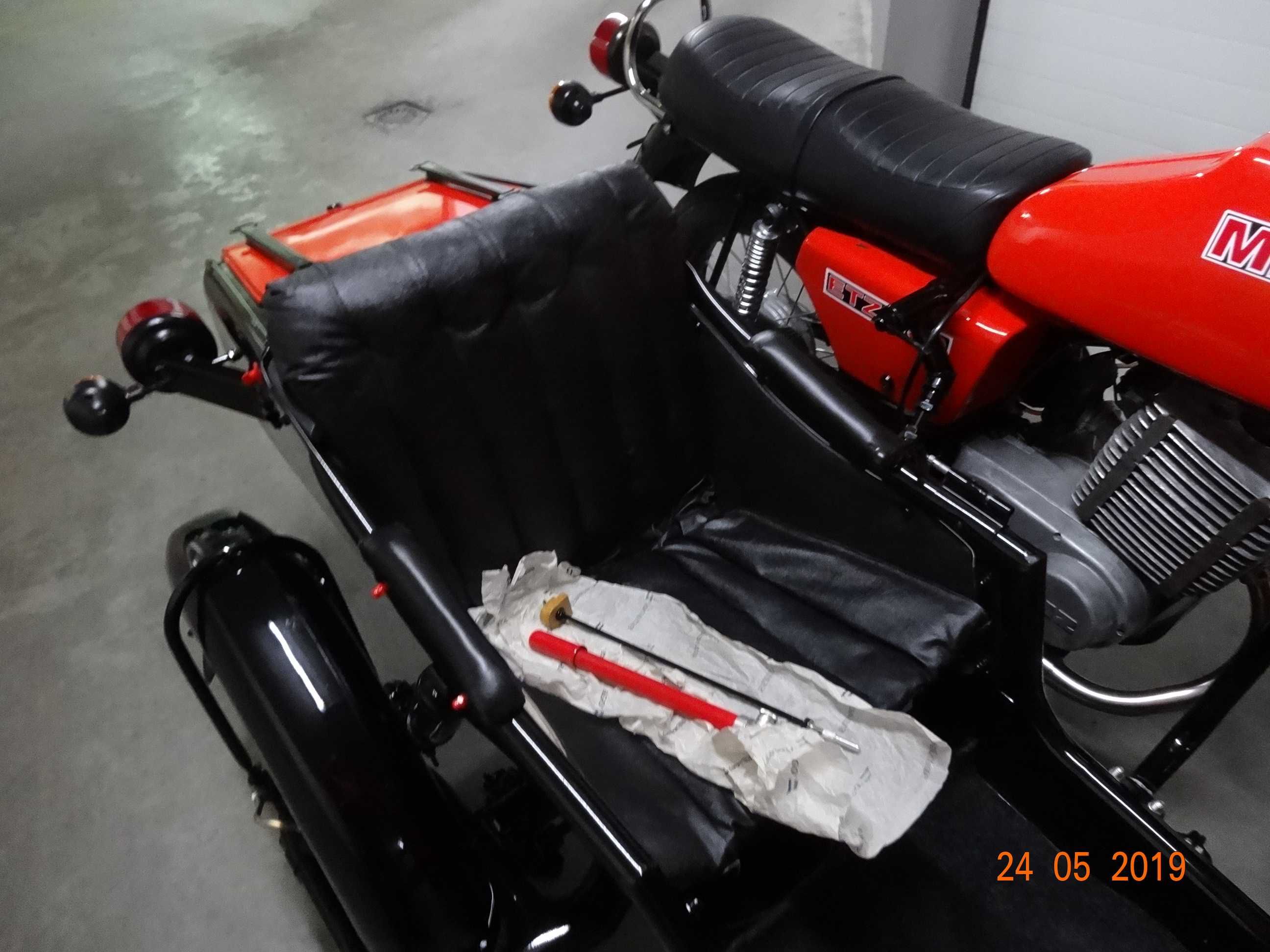 Moto MZ ETZ 250 Gespann  com sidecar