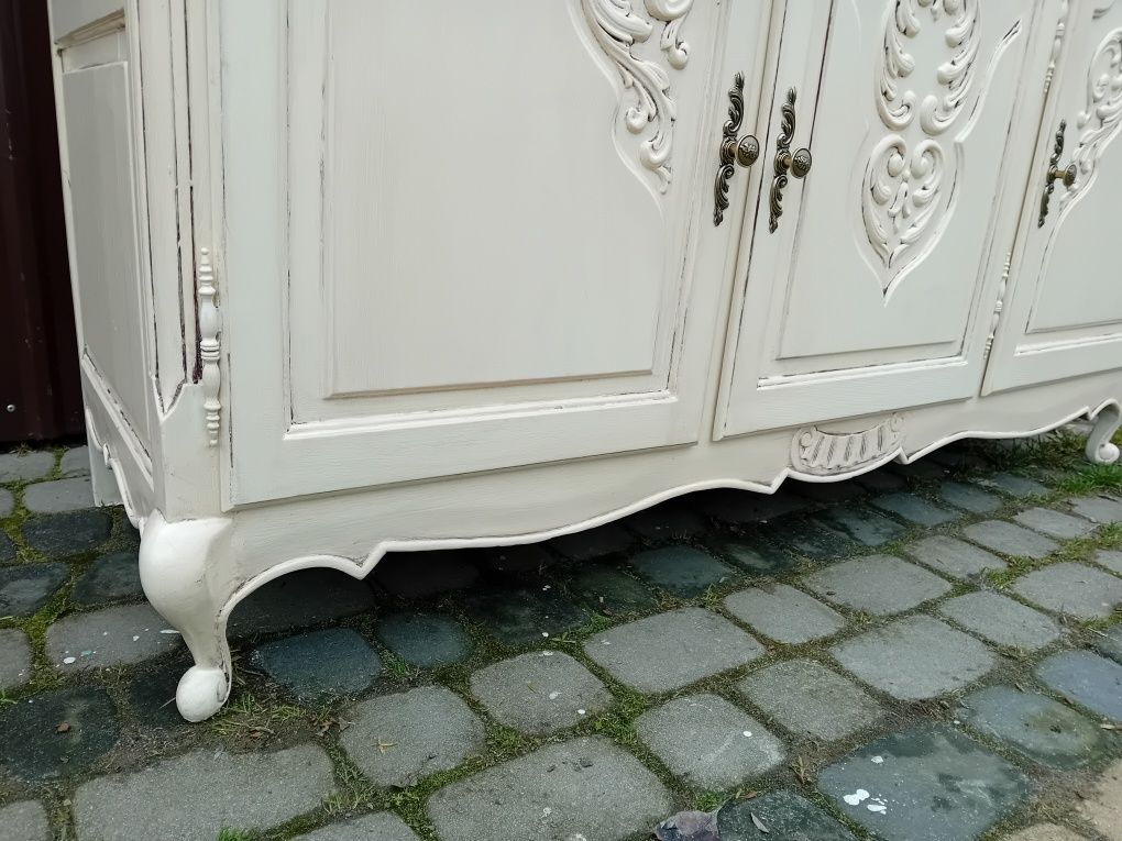 Komoda ludwikowska Shabby Chic 150cm