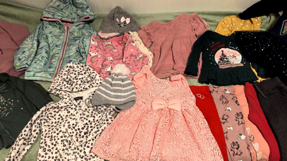 Paka ubranek dla dziewczynki