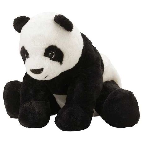 Панда 30 см IKEA - плюшевая детская мягкая игрушка медведь