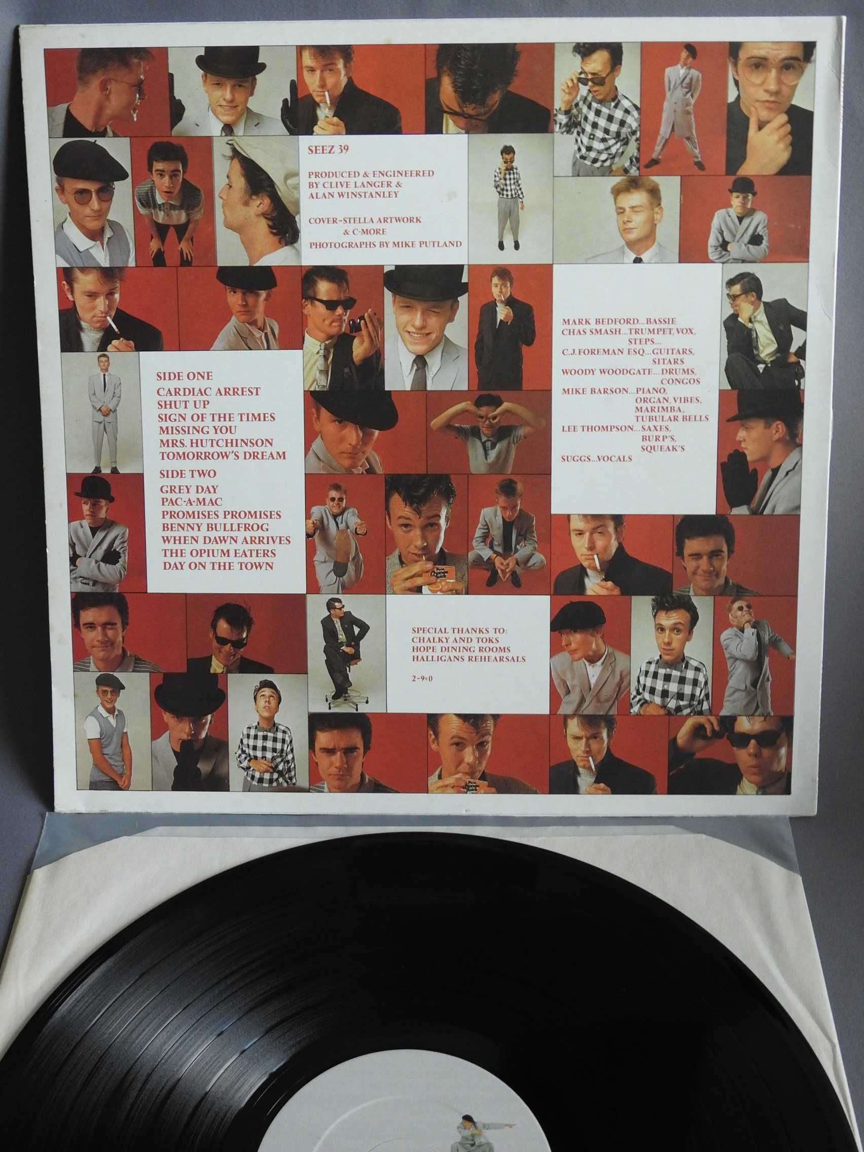 Madness 7 LP UK оригинал 1981 пластинка Британия NM / EX+ 1st press