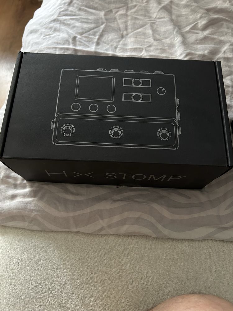 HX Stomp + case + Hotone Ampero Switch