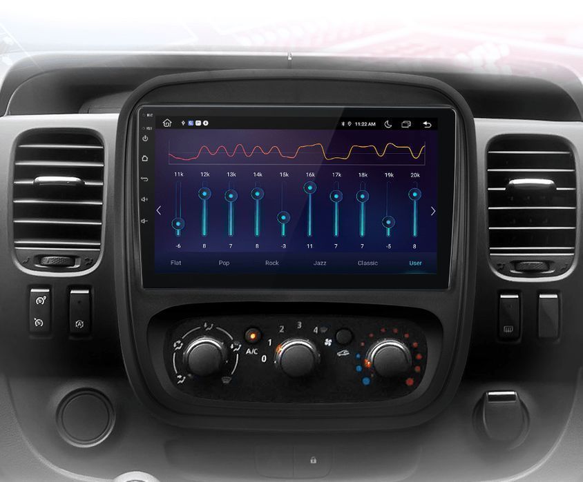Radio nawigacja Renault Trafic 3 Opel Vivaro B 2014 - 2018 Android 6GB