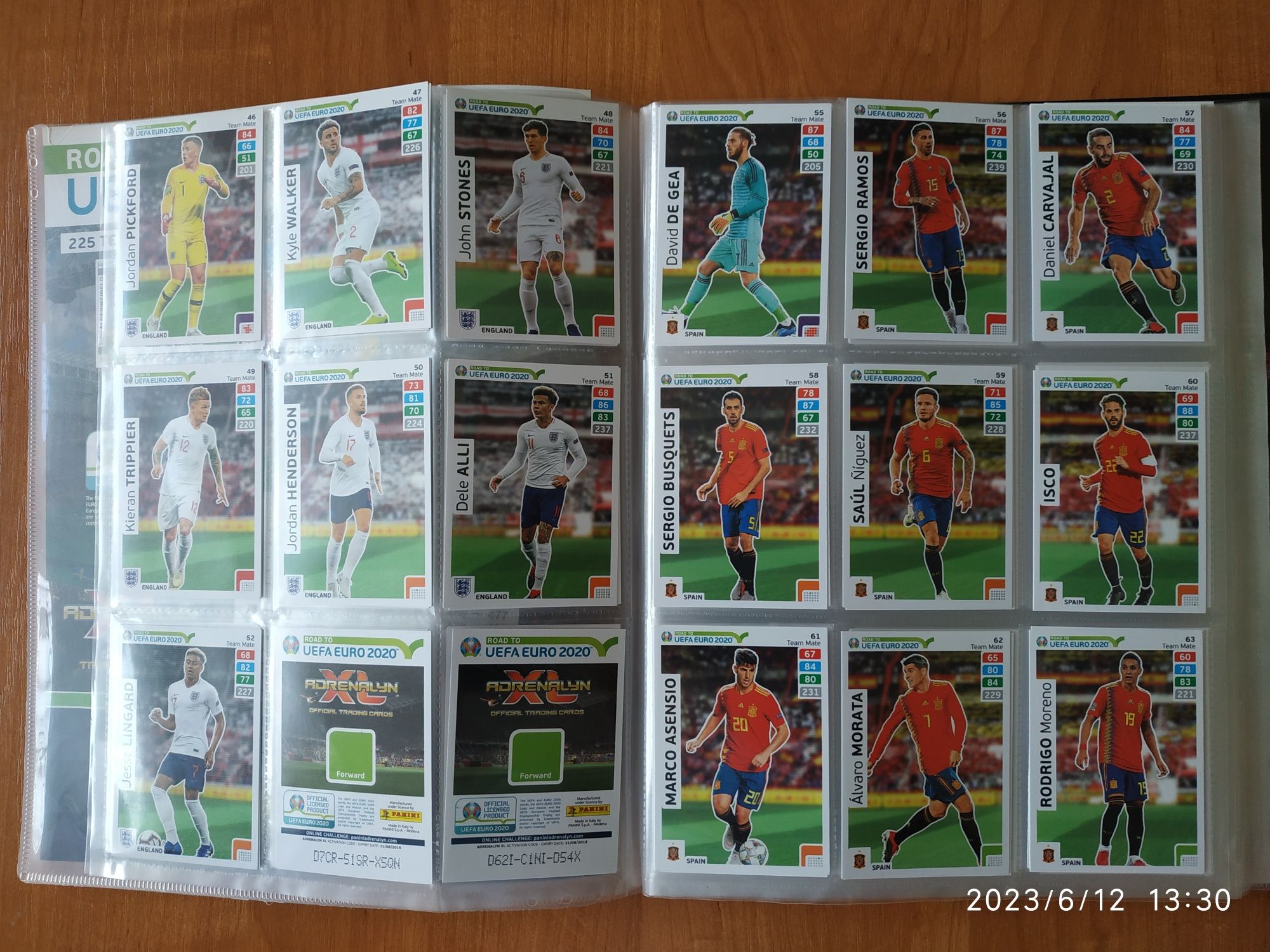 Panini Road to UEFA EURO 2020 - zestaw album plus 200 kart (Mbappe)