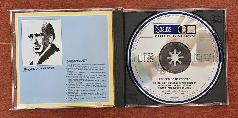 CD música clássica - Frederico de Freitas