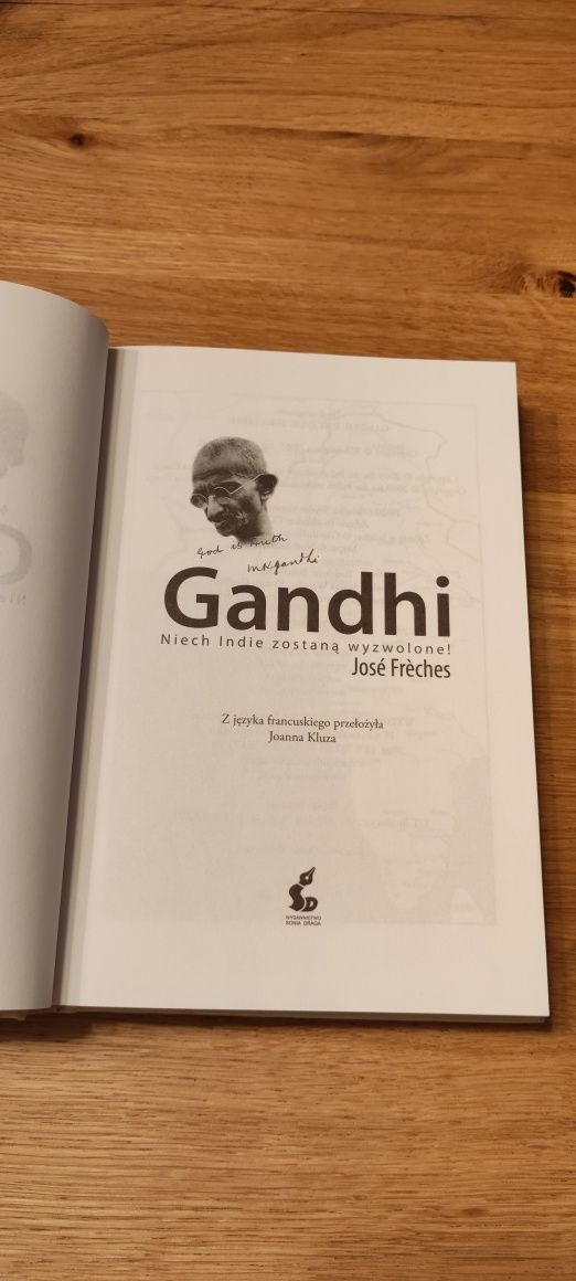 Gandhi Niech Indie zostaną wyzwolone!