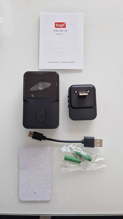 Dzwonek bezprzewodowy wideodomofon Wifi aplikacja na telefon