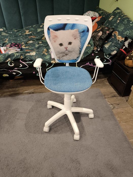 Krzesło obrotowe Ministyle White Cat