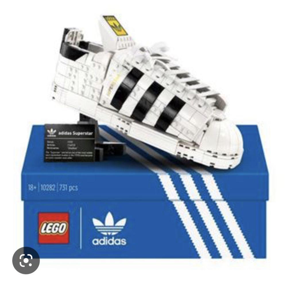 lego 10282 sapatilha adidas original