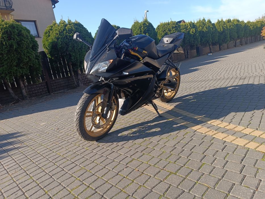 Yamaha yzf 125 zamiana zamienię motocykl quad cross bus  prl auto