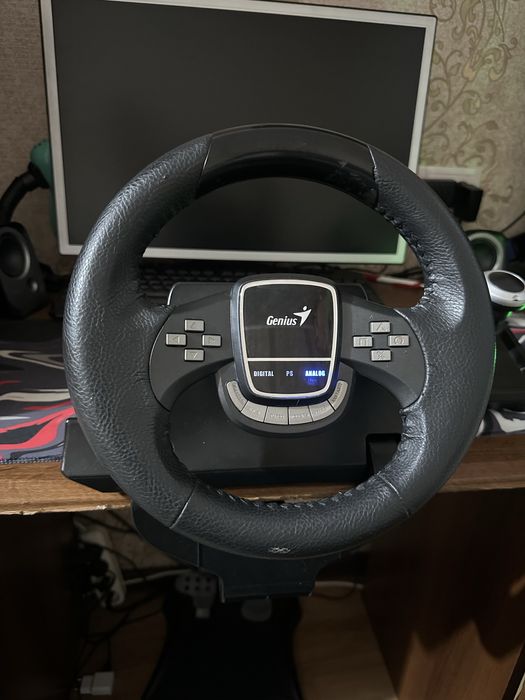Игровий руль Genius Twin Wheel 900° FF PC/ PS3