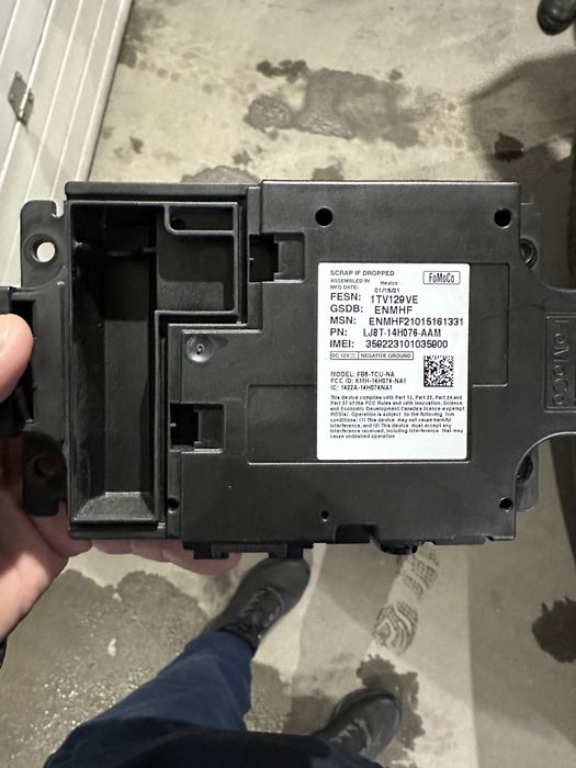 Модем прошивка перепайка европейский Ford Mach E F150 Lightning Rivian